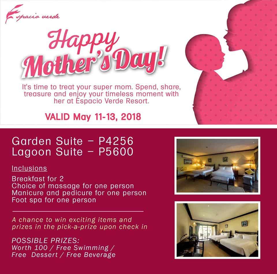 Mother's Day Promo 2018