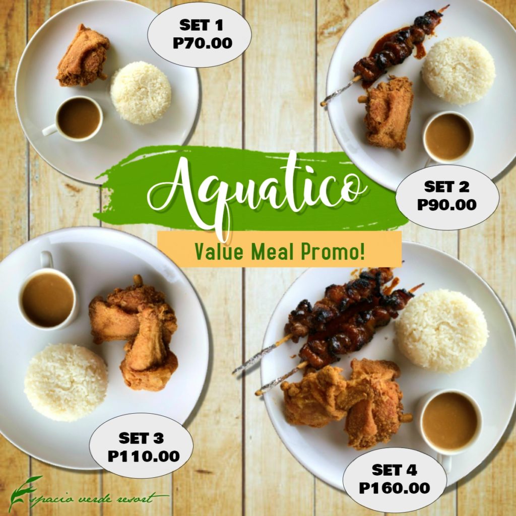 Aquatico Value Meal