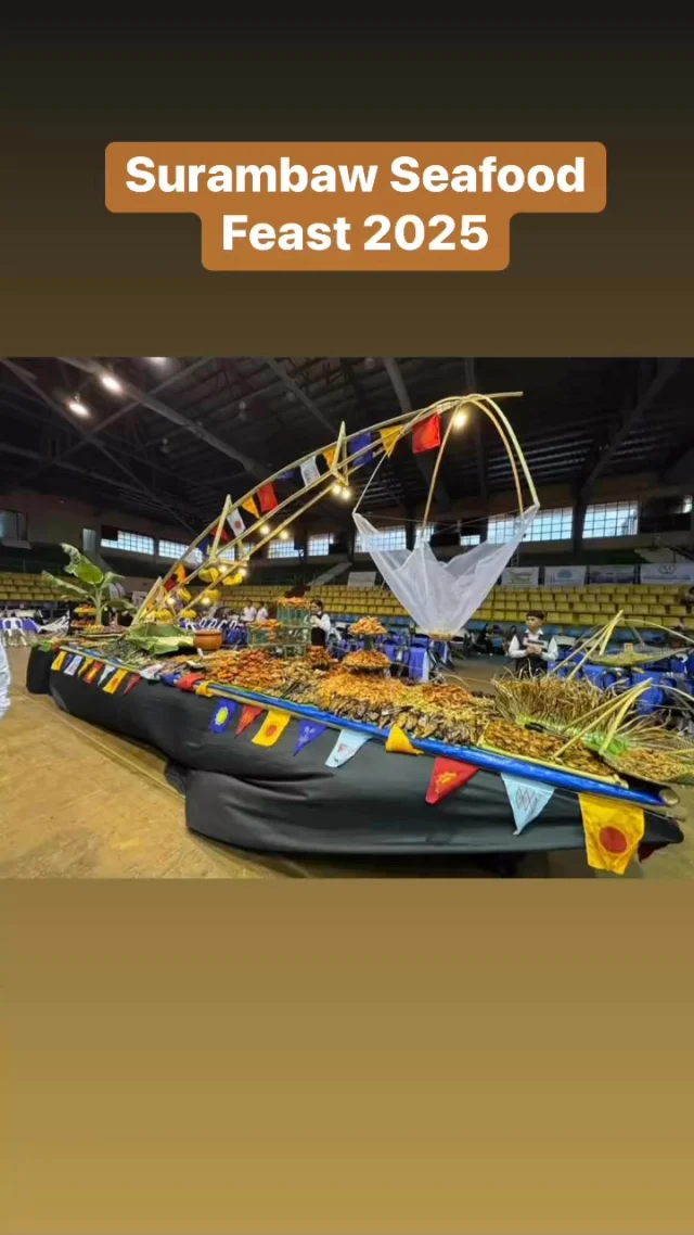A feast to remember! 🦀🦐🍤🐟🦪
Presenting Capiztahan Surambaw Seafood Feast! This event was made possible with the teamwork of the Association of Resorts, Restaurants and Hotels of Capiz (ARRHC) and with the Provincial Government of Capiz.