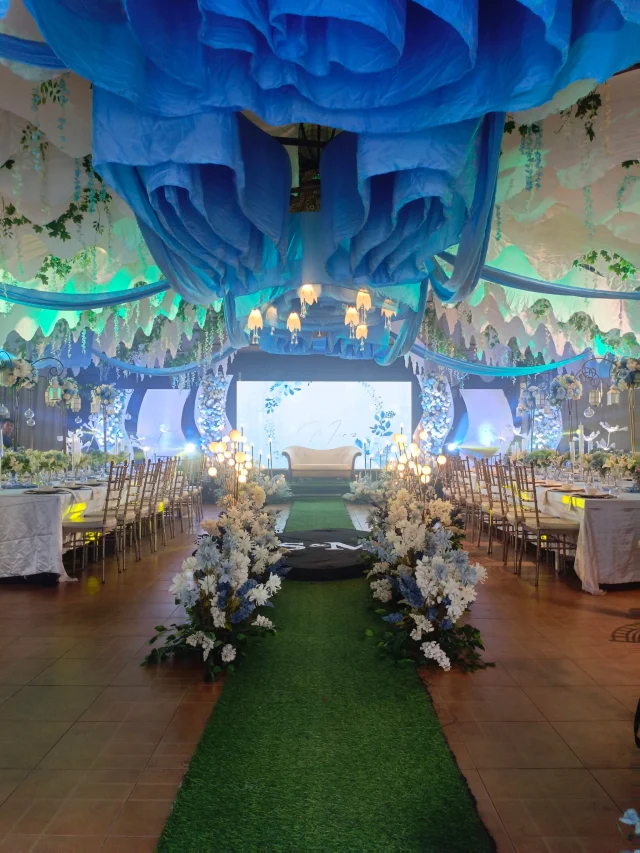 El Comedor Hall last Saturday hosting a a wedding celebration.