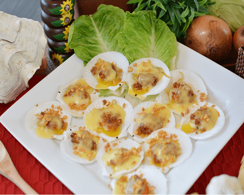 baked scallops